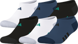 adidas Youth Athletic Cushioned 6-Pack No Show Sock-1
