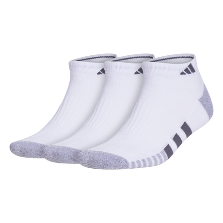 adidas Men's Cushioned 3.0 3-Pack Low Cut Sock-1