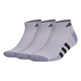 adidas Men's Cushioned 3.0 3-Pack Low Cut Sock-1