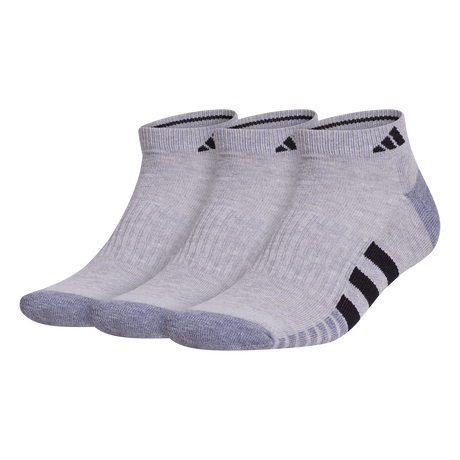 adidas Men's Cushioned 3.0 3-Pack Low Cut Sock-1