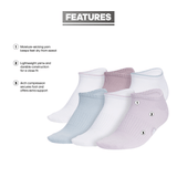 adidas Women's Superlite Classic 6-Pack No Show Sock-2