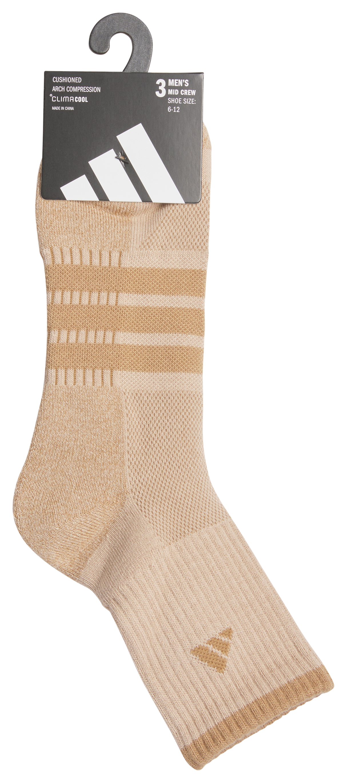 adidas Men's Cushioned X 4 3-Pack Mid-Crew Sock-6