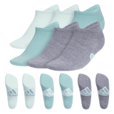adidas Women's Superlite Classic 6-Pack No Show Sock-1