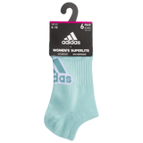 adidas Women's Superlite Classic 6-Pack No Show Sock-8