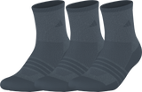 adidas Men's Cushioned X 4 3-Pack Mid-Crew Sock-1