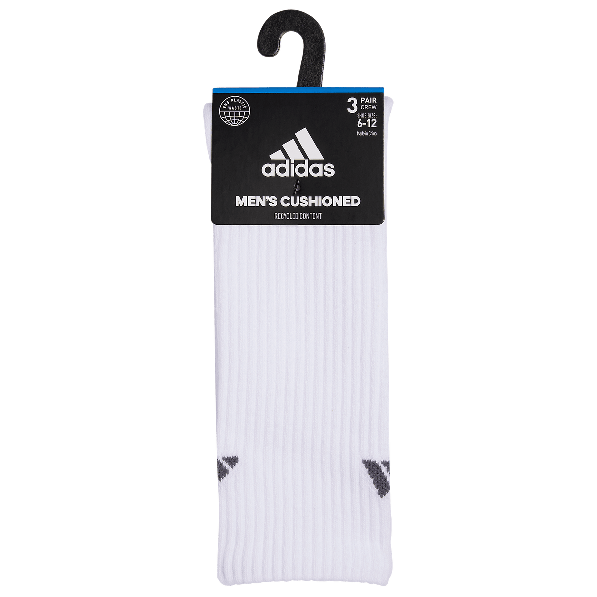 adidas Men's Cushioned 3.0 3-Pack Crew Sock-7