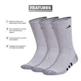 adidas Men's Cushioned 3.0 3-Pack Crew Sock-2