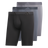 adidas Men's Microfiber 3-Pack Long Boxer Brief-1