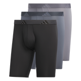 adidas Men's Microfiber 3-Pack Long Boxer Brief-1