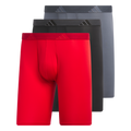 adidas Men's Microfiber 3-Pack Long Boxer Brief-1