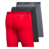 adidas Men's Microfiber 3-Pack Long Boxer Brief-5