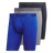 adidas Men's Microfiber 3-Pack Long Boxer Brief-1