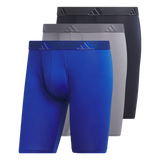 adidas Men's Microfiber 3-Pack Long Boxer Brief-1