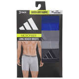 adidas Men's Microfiber 3-Pack Long Boxer Brief-8