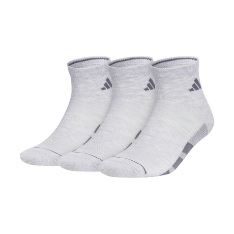 adidas Men's All Day Training 3-Pack Quarter Sock-1
