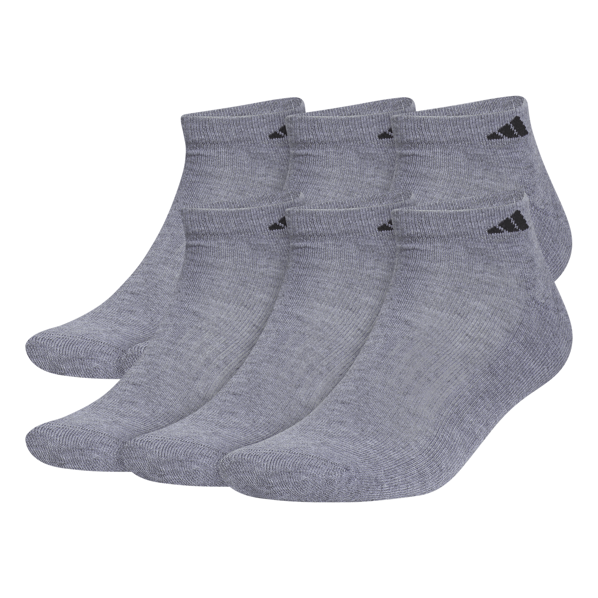 adidas Men's Classic Cushioned 6-Pack Low Cut Sock-1