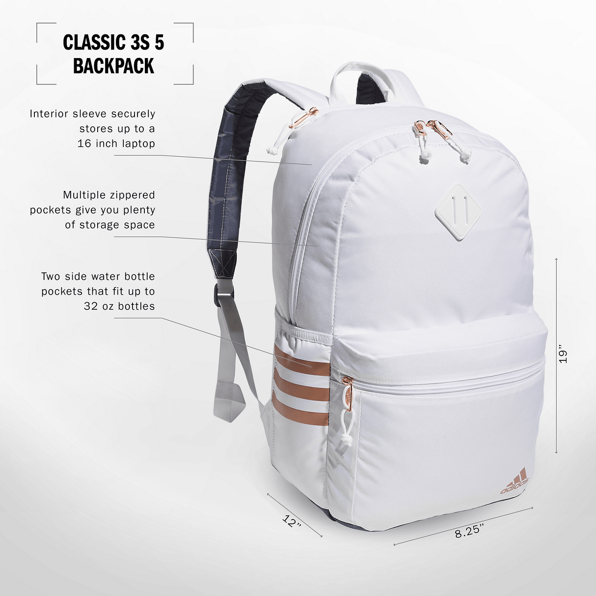 adidas Classic 3S 5 Backpack-2