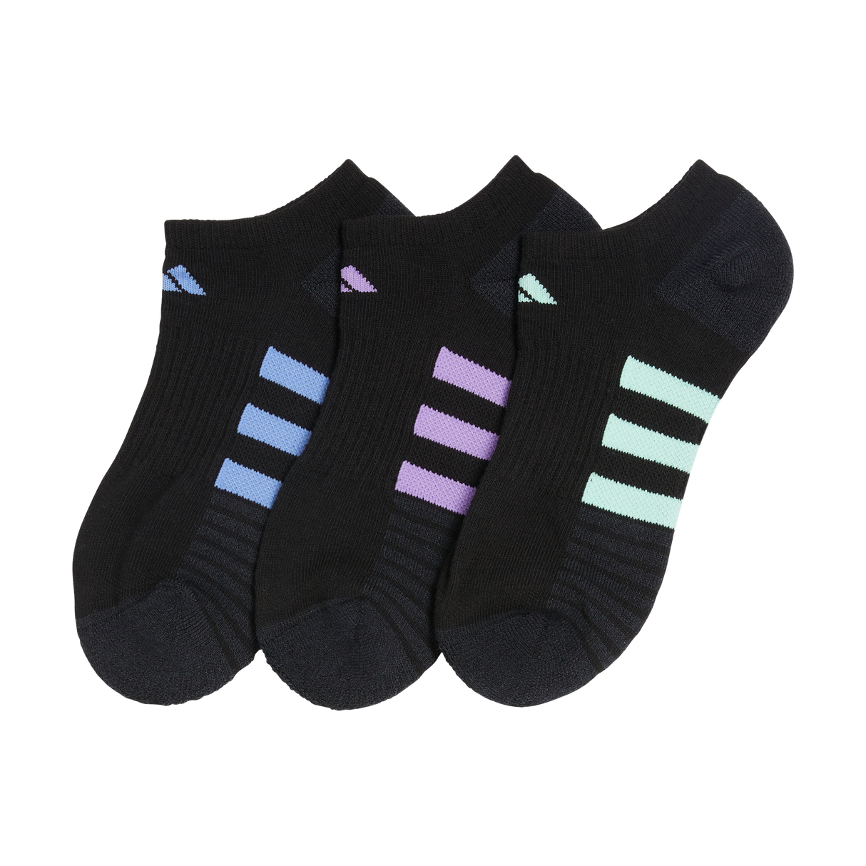adidas Women's Cushioned 3.0 3-Pack No Show Sock-8