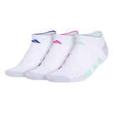 adidas Women's Cushioned 3.0 3-Pack No Show Sock-1