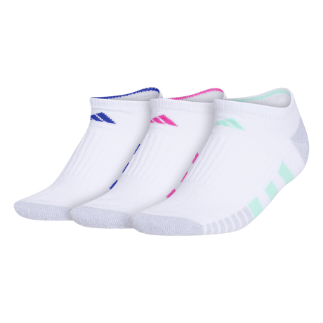adidas Women's Cushioned 3.0 3-Pack No Show Sock-1