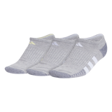 adidas Women's Cushioned 3.0 3-Pack No Show Sock-1