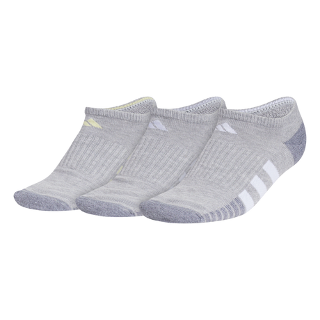 adidas Women's Cushioned 3.0 3-Pack No Show Sock-1