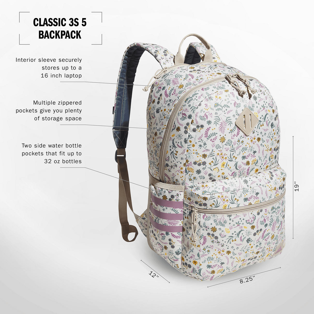 adidas Classic 3S 5 Backpack-2