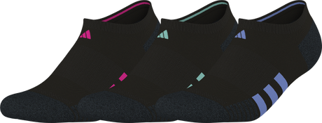 adidas Women's Cushioned 3.0 3-Pack No Show Sock-1