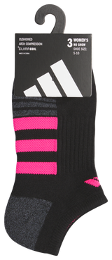 adidas Women's Cushioned 3.0 3-Pack No Show Sock-8