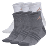 adidas Women's Superlite 3.0 6-Pack Quarter Sock-1