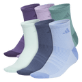 adidas Women's Superlite 3.0 6-Pack Quarter Sock-1