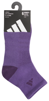 adidas Women's Superlite 3.0 6-Pack Quarter Sock-8