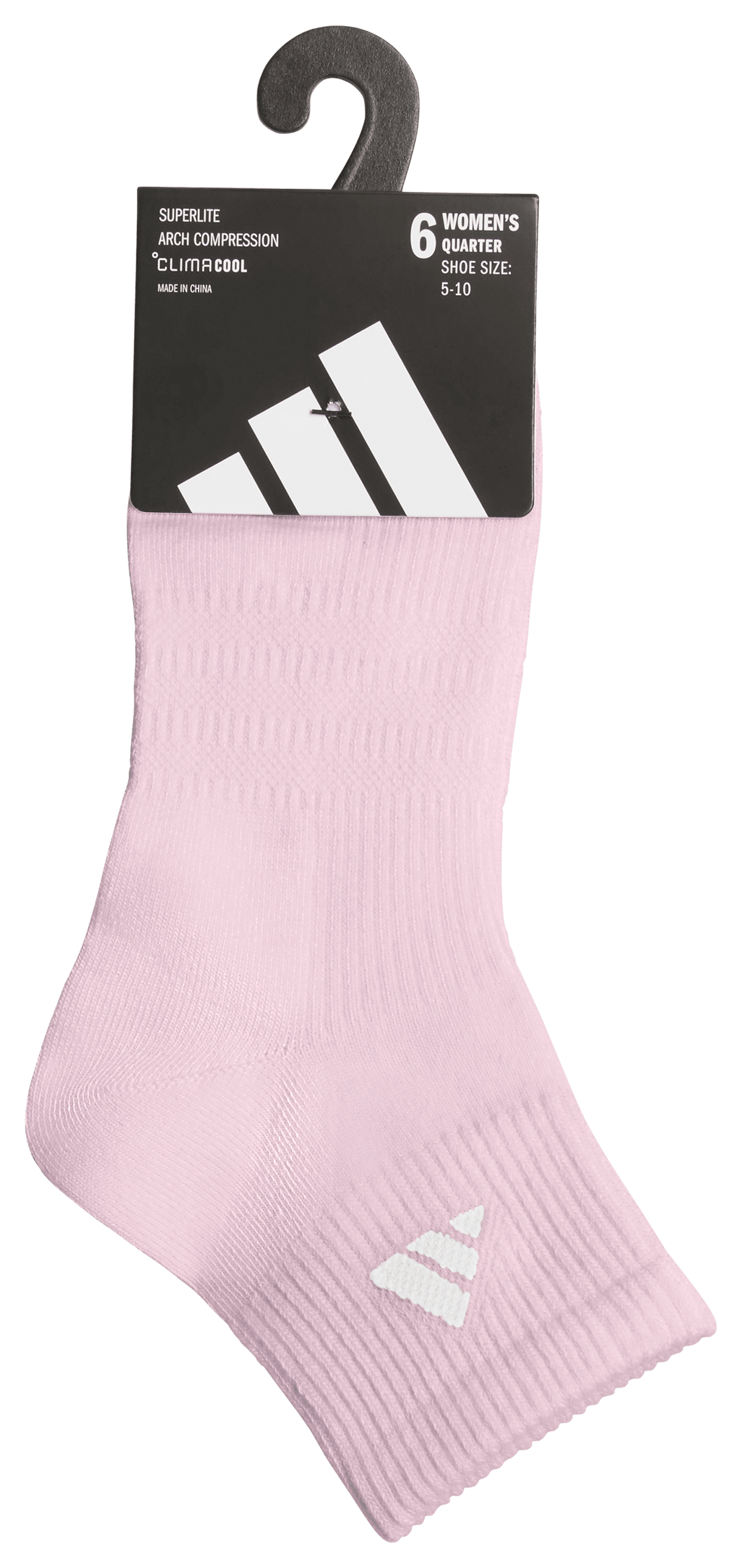 adidas Women's Superlite 3.0 6-Pack Quarter Sock-8