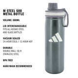 adidas M Steel 600 Metal Bottle-2