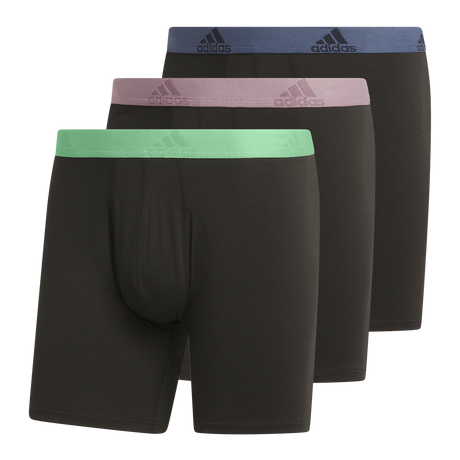 adidas Men's Stretch Cotton 3-Pack Boxer Brief-1