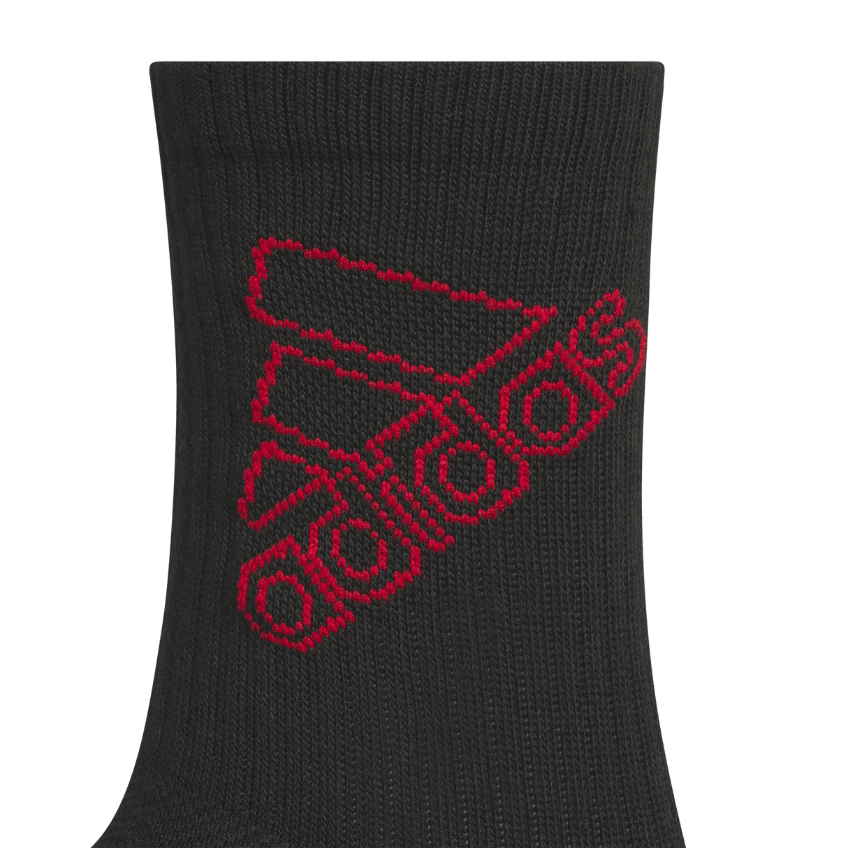 adidas Youth Cushioned Mixed 2.0 6-Pack Crew Sock-3