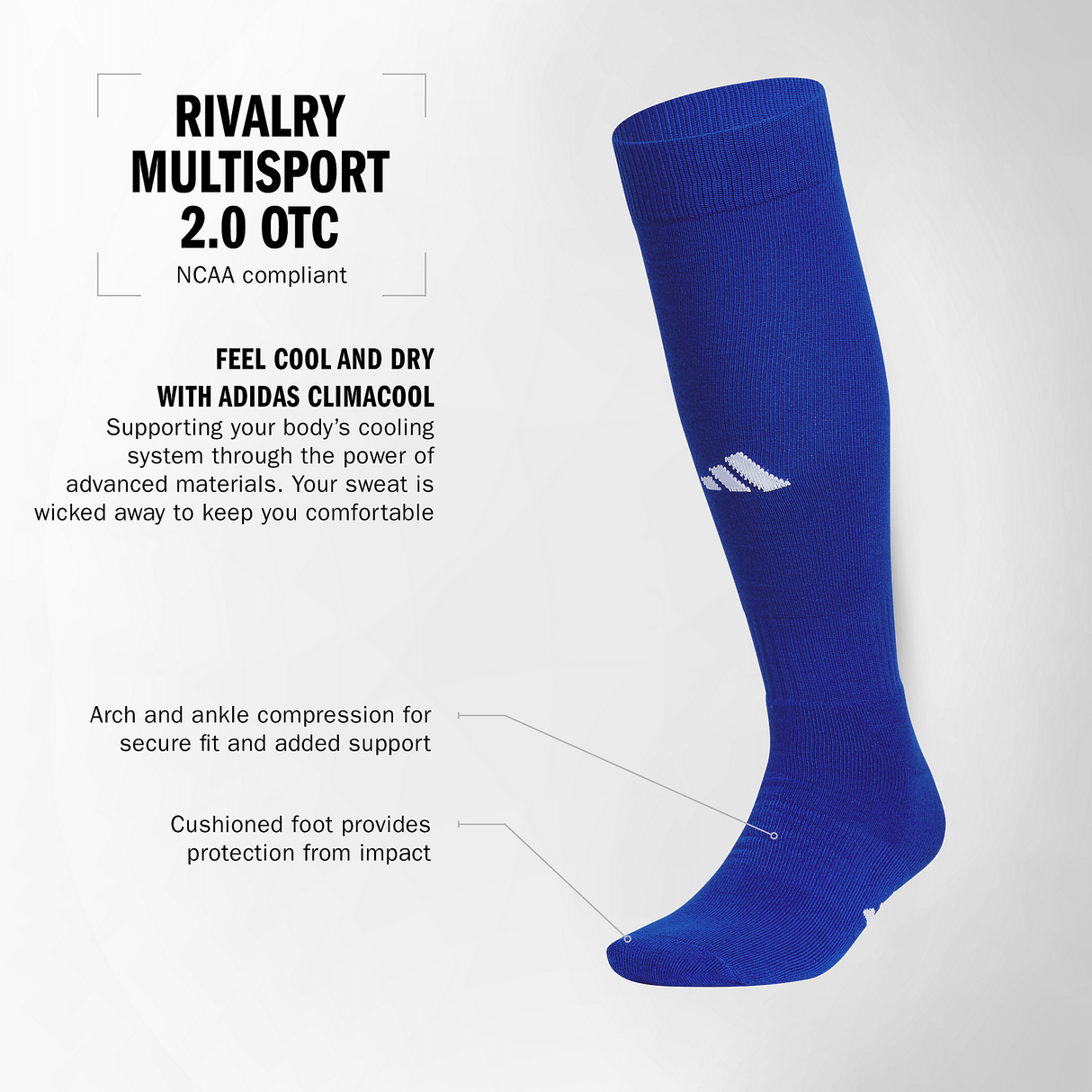 adidas Rivalry Multisport 2.0 OTC Sock-2