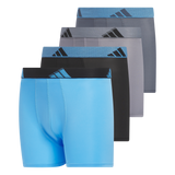 adidas Youth Microfiber 4-Pack Boxer Brief-1