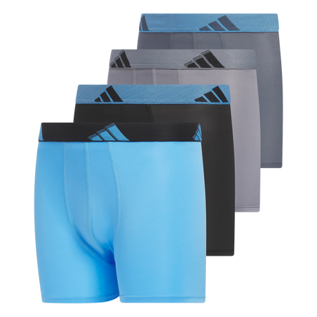 adidas Youth Microfiber 4-Pack Boxer Brief-1