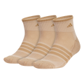 adidas Men's Cushioned X4 3-Pack Quarter Sock-1