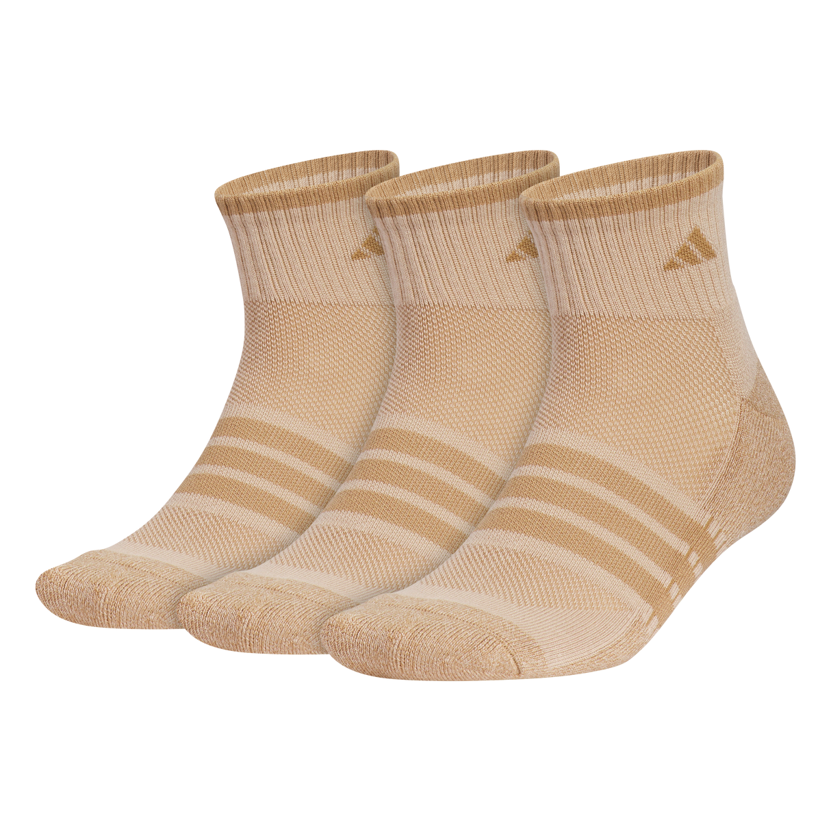 adidas Men's Cushioned X4 3-Pack Quarter Sock-1