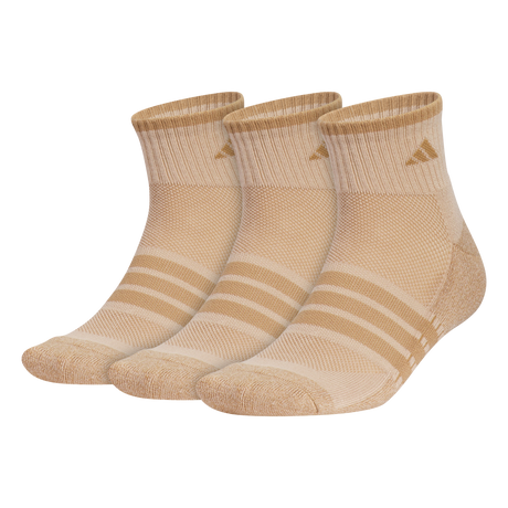 adidas Men's Cushioned X4 3-Pack Quarter Sock-1