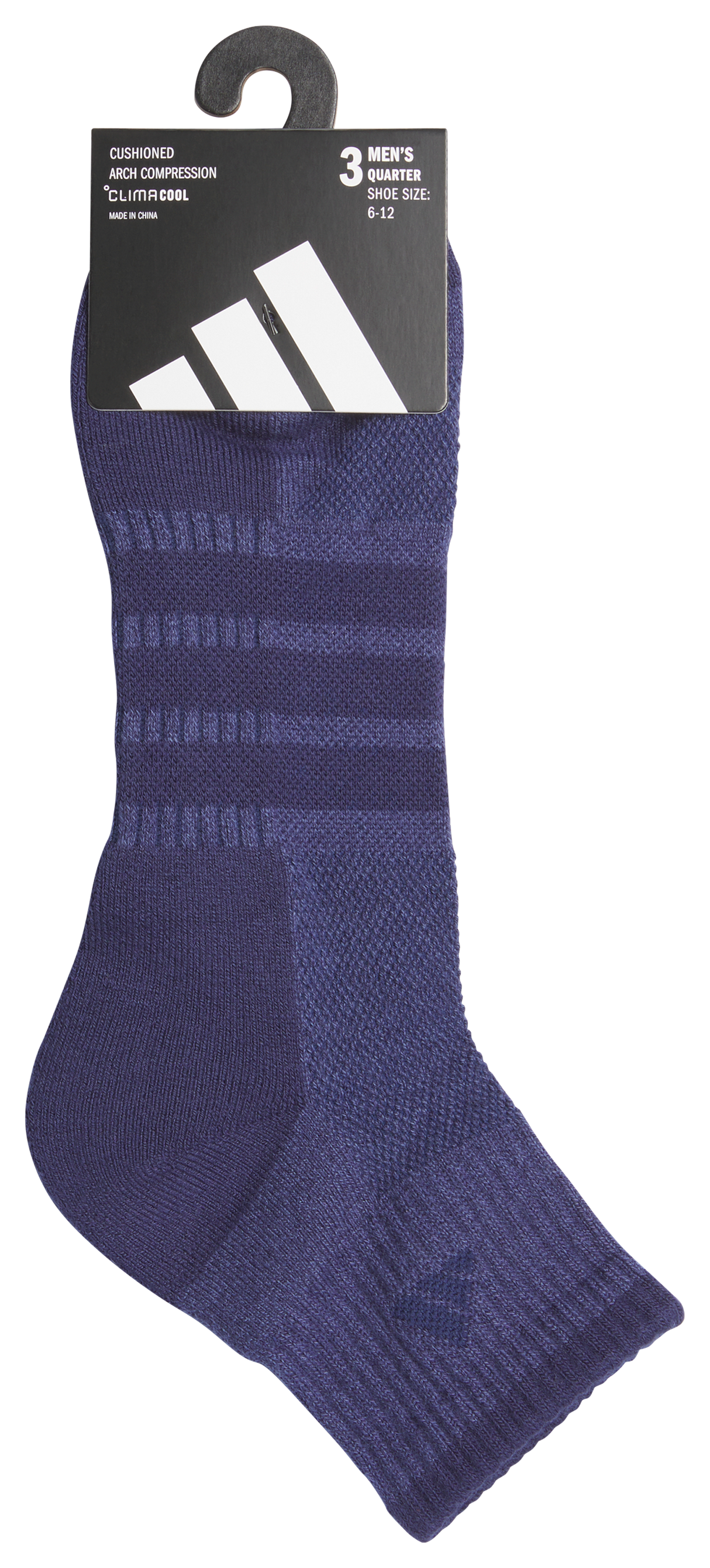 adidas Men's Cushioned X4 3-Pack Quarter Sock-6