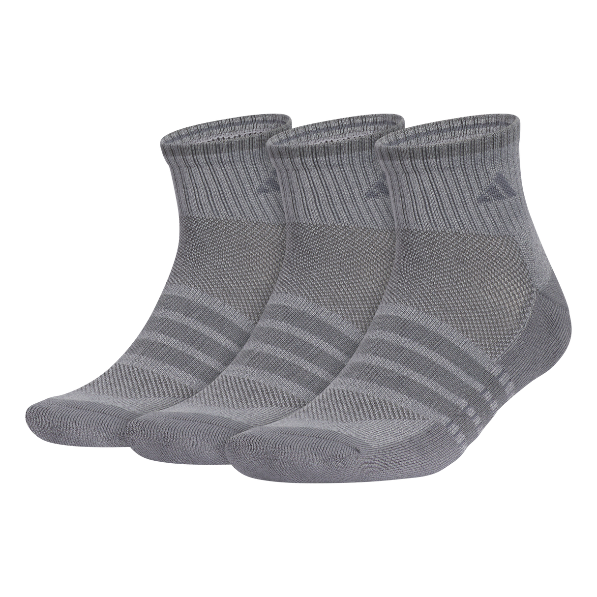 adidas Men's Cushioned X4 3-Pack Quarter Sock-1