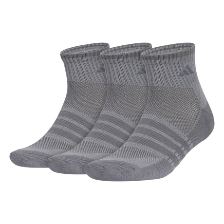 adidas Men's Cushioned X4 3-Pack Quarter Sock-1