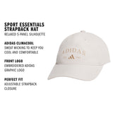 adidas Women's Sport Essentials Strapback Hat-2