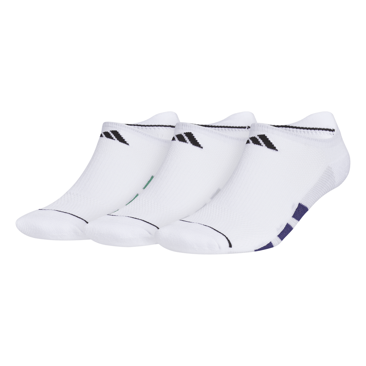 adidas Men's All Day Training 3-Pack No Show Sock-1