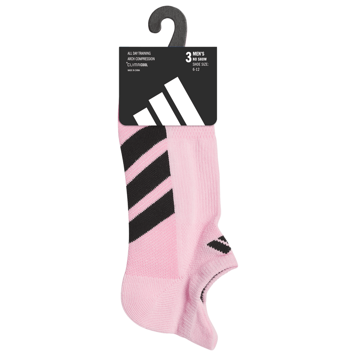 adidas Men's All Day Training 3-Pack No Show Sock-7
