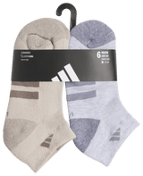 adidas Youth Athletic Cushioned 6-Pack Low Cut Sock-6