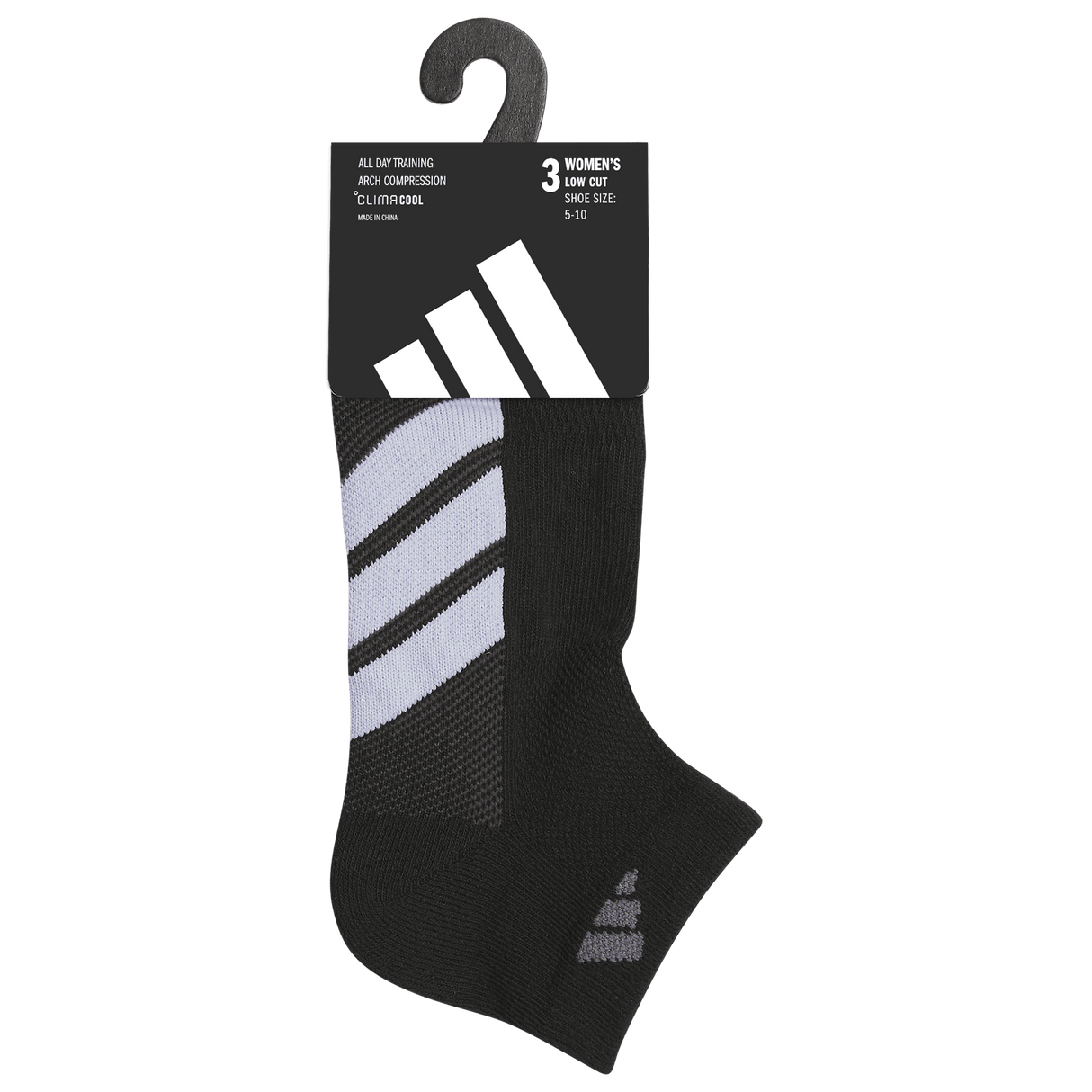 adidas Women's All Day Training 3-Pack Low Cut Sock-6